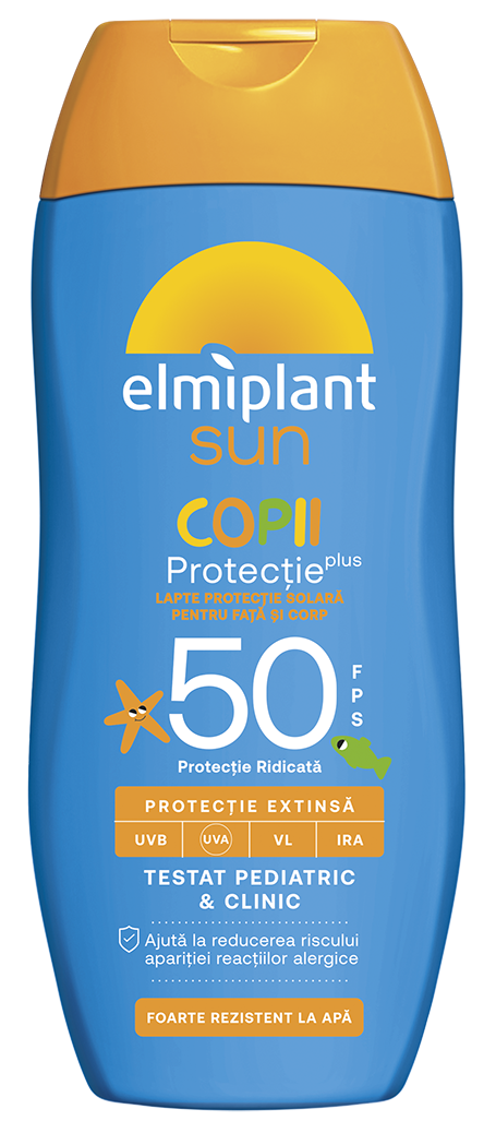 Lapte cu protectie solara pentru copii SPF50 Sun