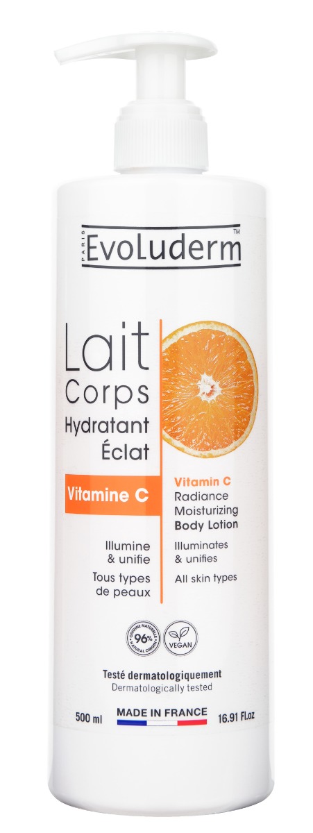 Lapte de corp cu Vitamina C