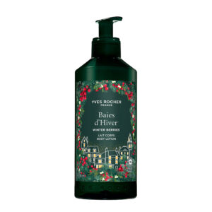 Lapte de corp cu fructe rosii