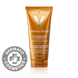 Lapte hidratant autobrozant pentru fata si corp Capital Soleil