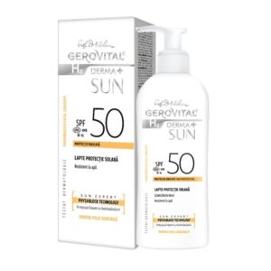 Lapte pentru protectie solara cu SPF 50 H3 Derma+ Sun
