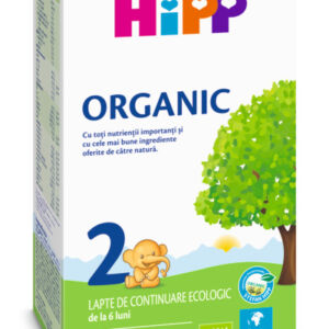 Lapte praf Organic 2 incepand de la 6 luni