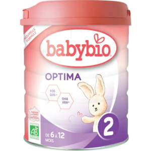 Lapte praf bio 6-12 luni Optima 2