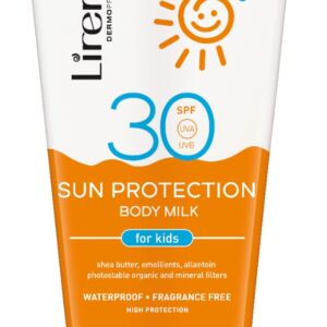 Lapte protectie solara pentru copii SPF30 Sun