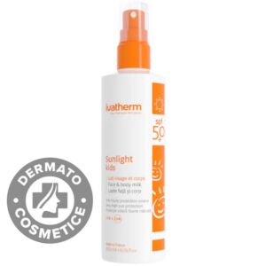 Lapte protectie solara pentru copii SPF50+ Sunlight