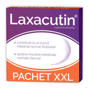 Laxacutin Pachet XXL 42 comprimate Zdrovit
