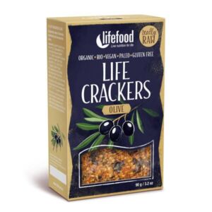 LifeCrackers cu masline raw Bio