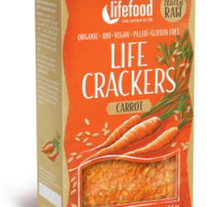 Lifecrackers cu morcovi raw Bio