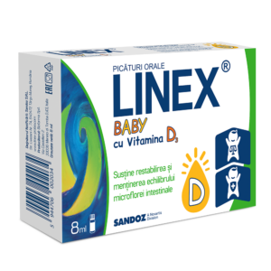 Linex Baby cu vitamina D3