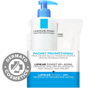 Lipikar Syndet AP+ 400ml + Rezerva Lipikar Syndet AP+ 400ml