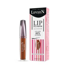 Lipojen Ruj lichid volumizant Nude Peach semi-mat cu colagen nr. 2