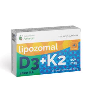 Lipozomal D3 4000 U.I. + K2 150mg