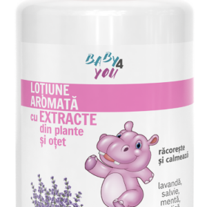 Lotiune aromata cu extracte din plante cu otet Baby4You