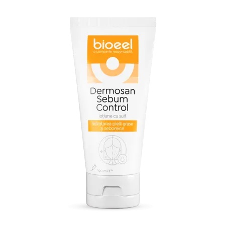 Lotiune cu Sulf Dermosan Sebum Control 100ml Bioeel