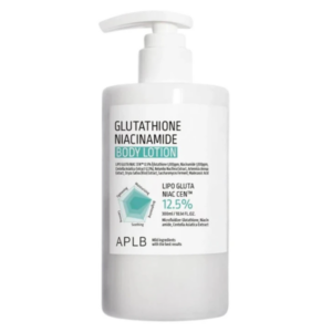 Lotiune de corp iluminatoare si hidratanta cu Glutathione si Niacinamida