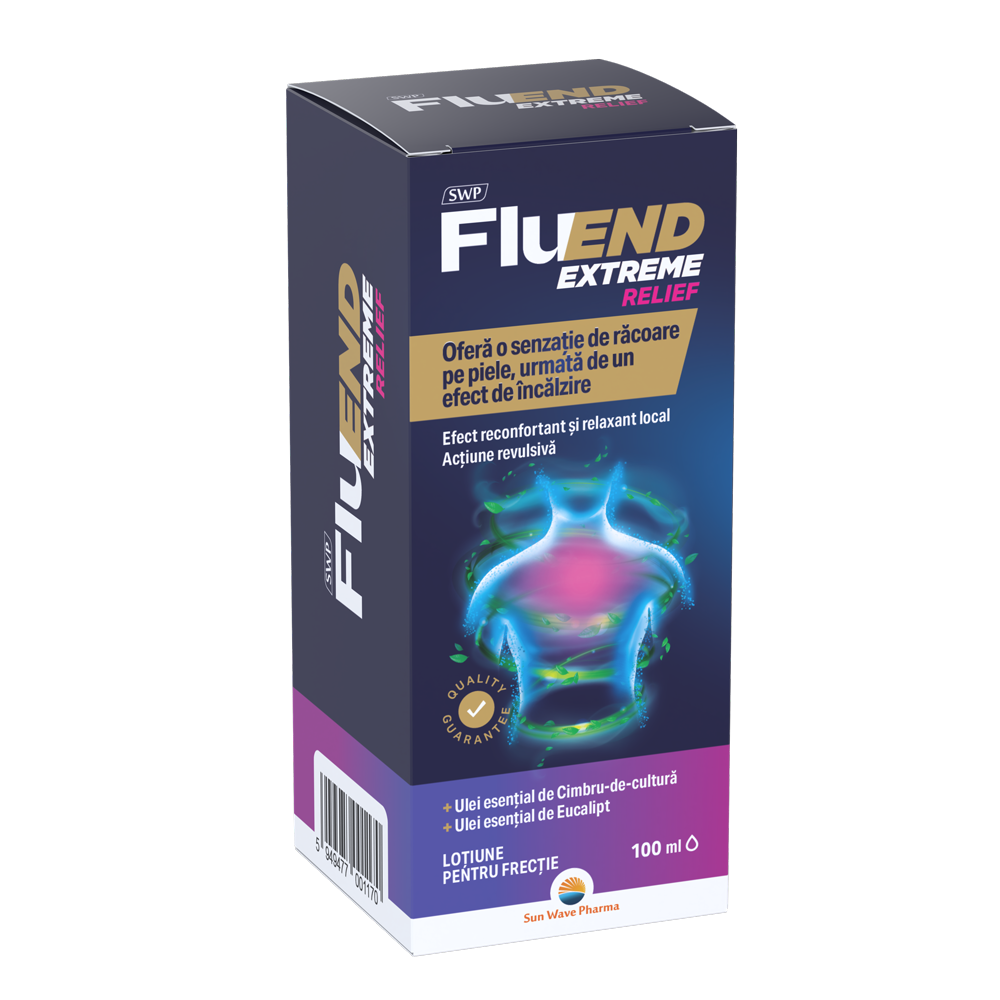 Lotiune pentru frectie Fluend Extreme Relief