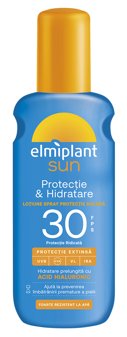 Lotiune spray cu protectie solara SPF30 Protectie & Hidratare Sun
