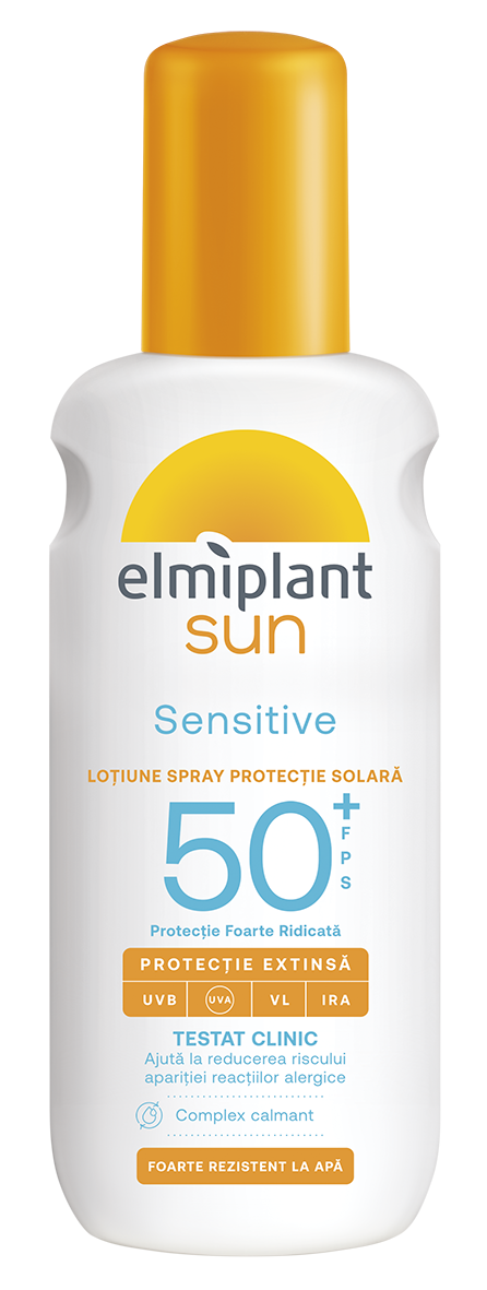 Lotiune spray cu protectie solara SPF50+ Sensitive Sun