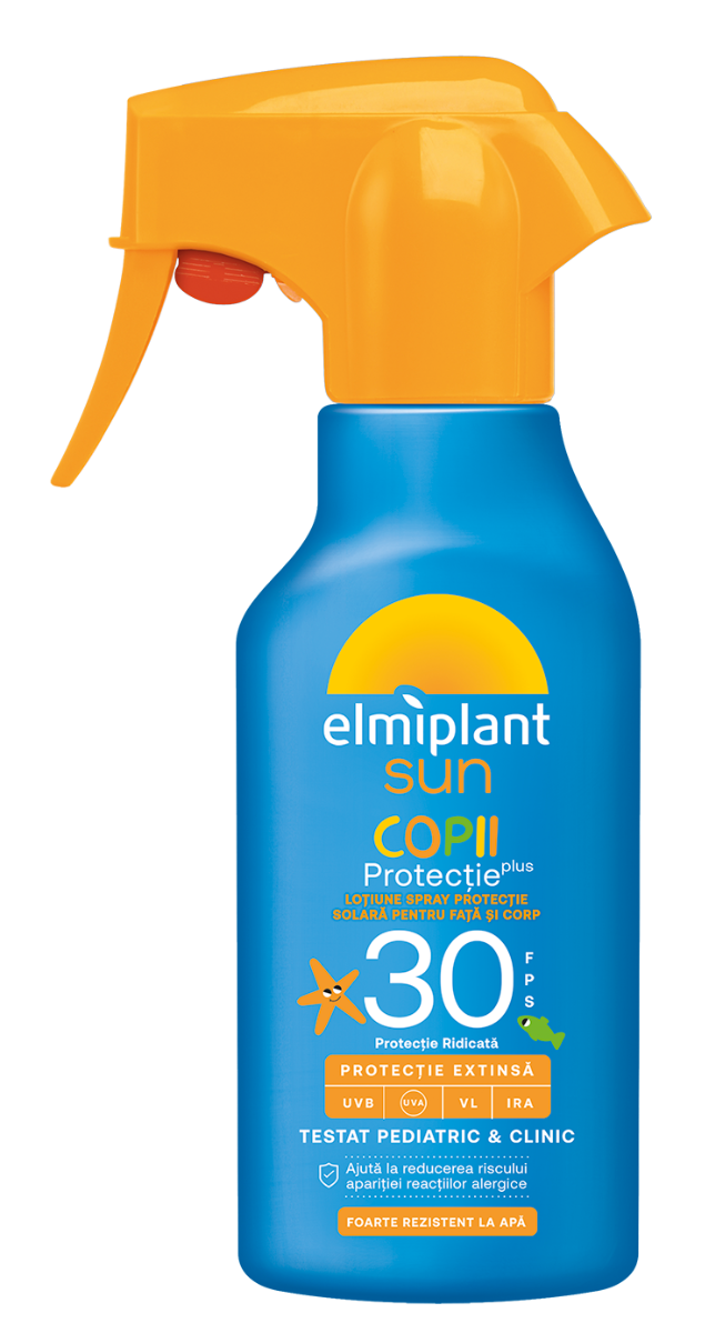 Lotiune spray cu protectie solara pentru copii SPF30 Sun