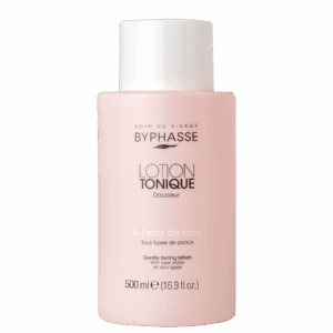Lotiune tonica delicata pentru toate tipurile de ten cu apa de trandafir
