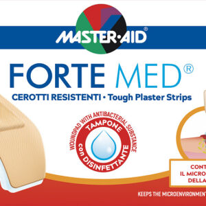MASTER-AID Forte Med plasturi ultrarezistenti 78x20 mm x 100 buc