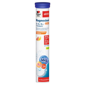 Magnesiu 400 mg + Vitamina B1+B6+B12 + Acid folic
