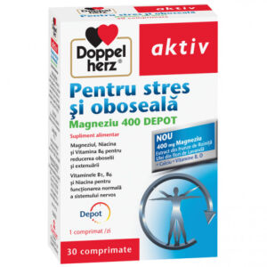 Magneziu 400 Depot pentru stres si oboseală