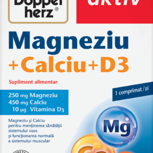 Magneziu + Calciu + D3