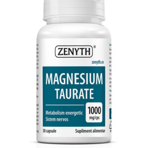 Magneziu Taurat 1000mg 30 capsule Zenyth