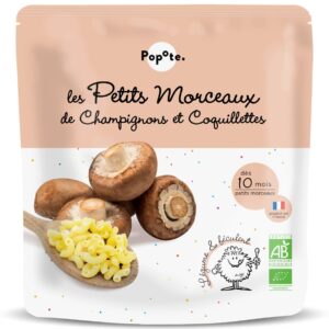 Mancare cu ciuperci si paste 10 luni+ Bio