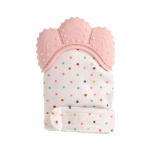 Manusa pentru dentitie simpla roz