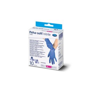 Manusi albastre Nitrile Fino Peha Soft marimea M