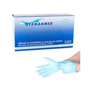 Manusi examinare nitril fara pudra Germanmed S