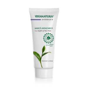 Masca antiacneica cu argila si tea tree