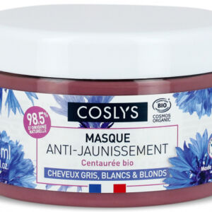 Masca bio anti-ingalbenire par alb gri sau blond cu extract de albastrele