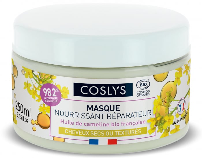 Masca bio hranitoare si reparatoare pentru par uscat si deteriorat cu Ulei de Camelina