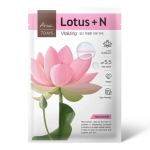 Masca cu lotus si niacinamide 7Days Plus