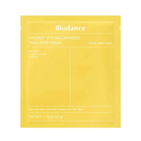 Masca cu niacinamide Radiant Vita Niacinamide Real Deep Mask