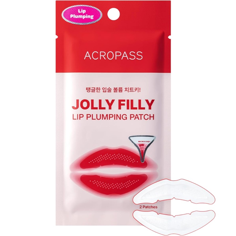 Mască de buze pentru volum și hidratare ACROPASS Jolly Filly Lip Plumping Patch