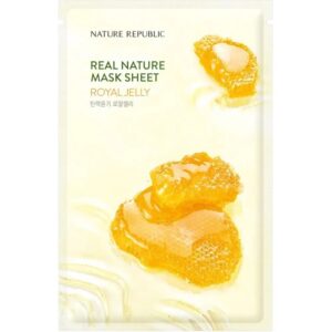 Masca de fata cu laptisor de matca Real Nature