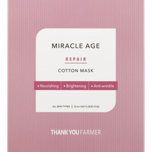 Masca de fata din bumbac Miracle Age