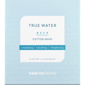 Masca de fata din bumbac True Water Deep