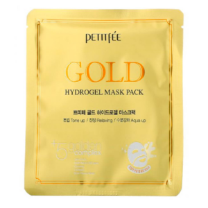 Masca de fata din hidrogel cu aur