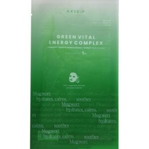 Masca de fata hidratanta Axis-Y Mugwort Green Vital Energy Complex