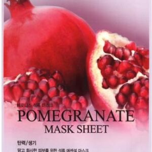 Masca de fata iluminanta si hidratanta cu extract de rodie