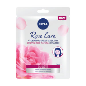 Masca de fata tip servetel Rose Care
