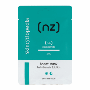 Masca de fata tip servetel cu 3% niacinamida si zinc