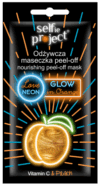 Masca exfolianta nutritiva neon cu piersica Glow in Orange
