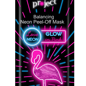 Masca exfolianta regeneranta neon Flamingo Glow in Pink