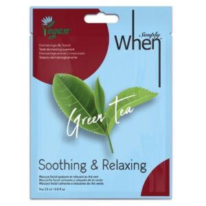 Masca faciala calmanta cu ceai verde